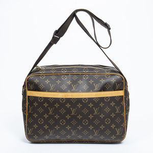 Louis Vuitton Reporter GM in Brown Monogram Canvas